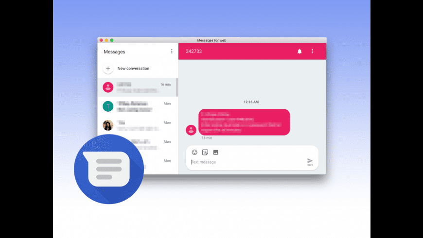 Messages Android App Mac